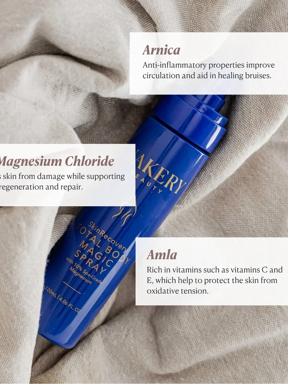 Nakery SkinRecovery Total Body Magic Spray
